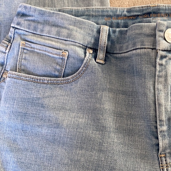 Chico’s So Slimming Girlfriend Slim light wash Ankle jeans Size 1T (8Tall) - Picture 6 of 11